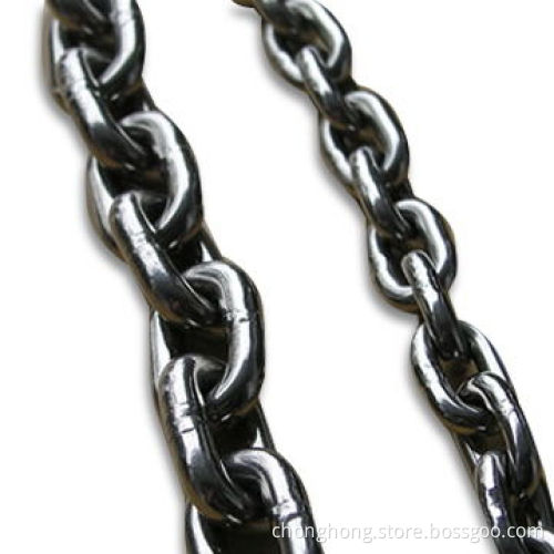 Regular Stainless Steel Link Chains, Sized 1/8 to 1-inch in Self-color and Painted Finishing